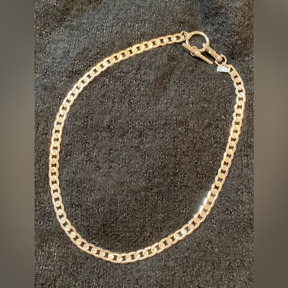 Flat Silver Chain